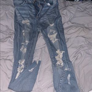 American eagle jeans, size 0, very stretchy, 2/4
